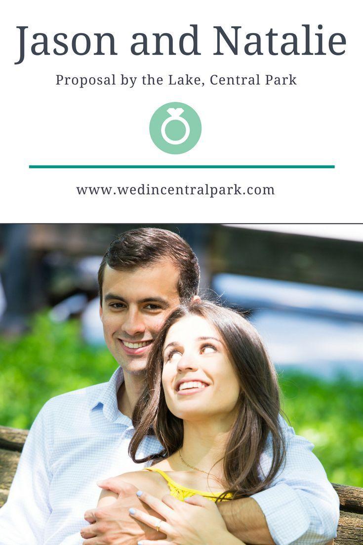 زفاف - Natalie And Jason’s Engagement By The Lake In Central Park