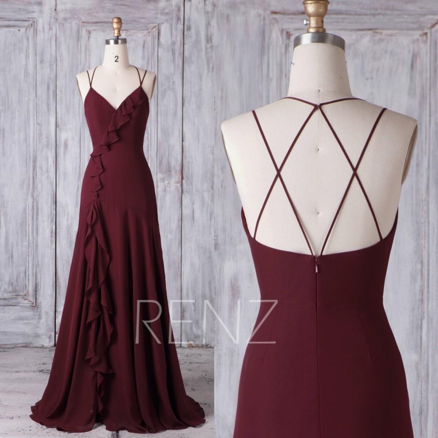 maroon dress for wedding