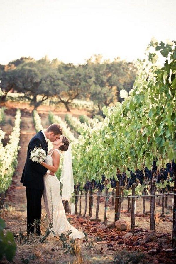 Wedding - 28 Chic Vineyard Themed Wedding Ideas For 2018 - Page 4 Of 4