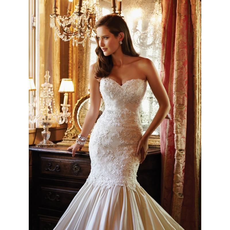 Hochzeit - Sophia Tolli Bridal Fall 2013 - Y21378 Forsythia - Elegant Wedding Dresses