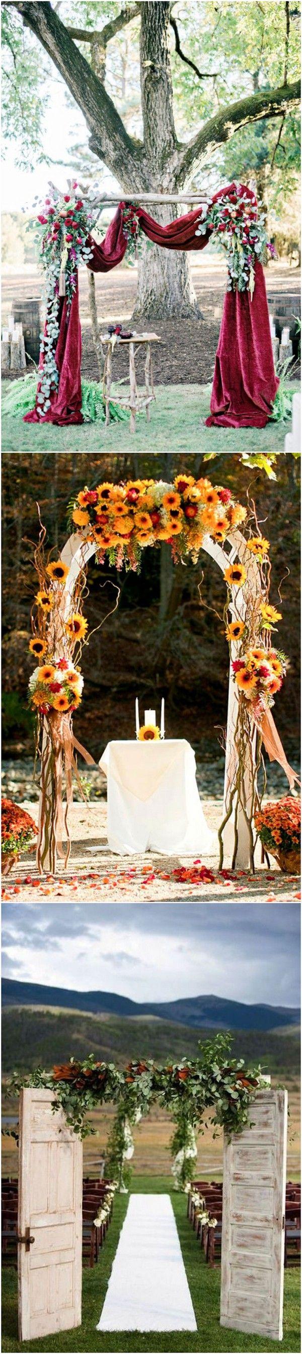 Wedding - 70  Amazing Fall Wedding Ideas For 2018 - Page 3 Of 4