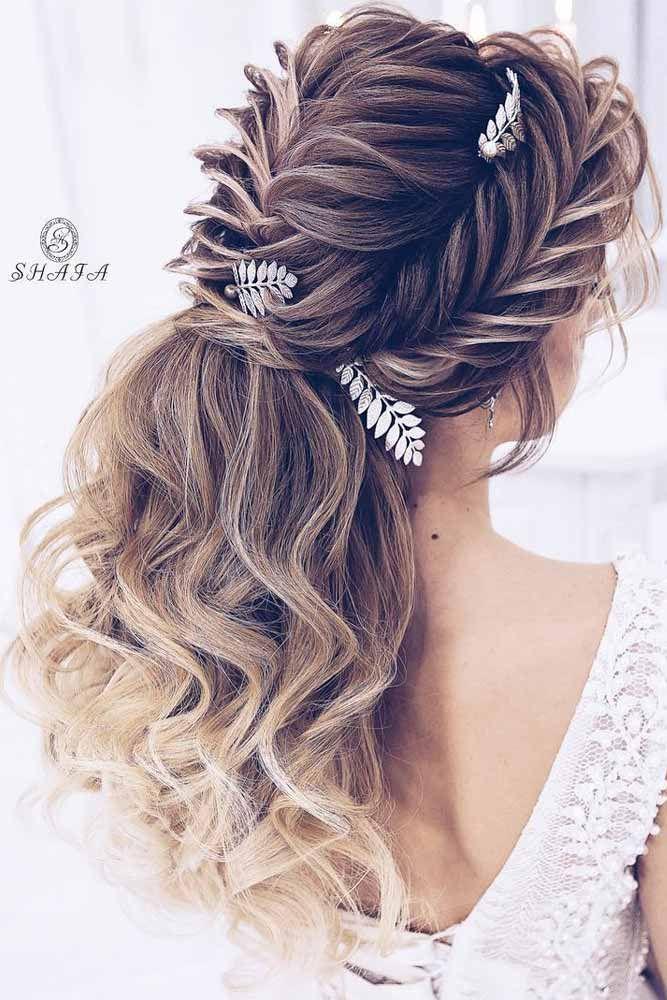 زفاف - 60 Stunning Prom Hairstyles For Long Hair For 2018