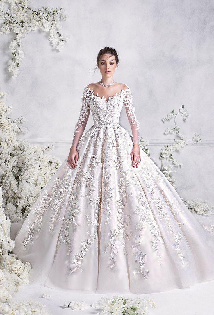 Wedding - 18 Classic Statement Ball Gowns For Romantic Brides!
