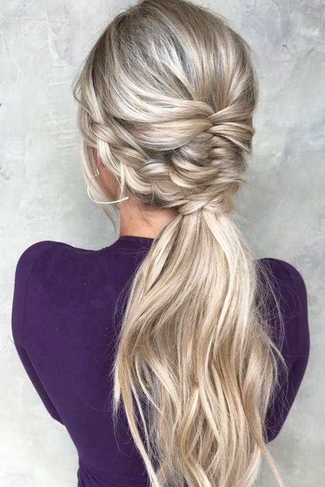 زفاف - 27 Totally Trendy Prom Hairstyles For 2018 To Look Gorgeous