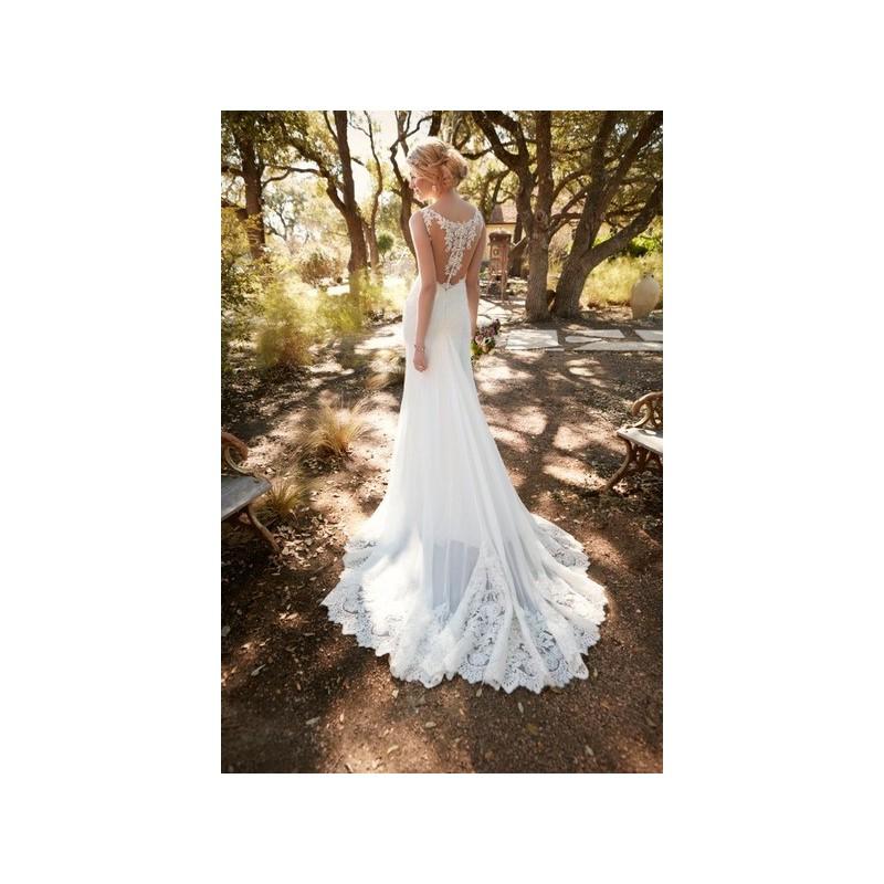 Wedding - Vestido de novia de Essense of Australia Modelo D2136 - 2017 Evasé Otros Vestido - Tienda nupcial con estilo del cordón