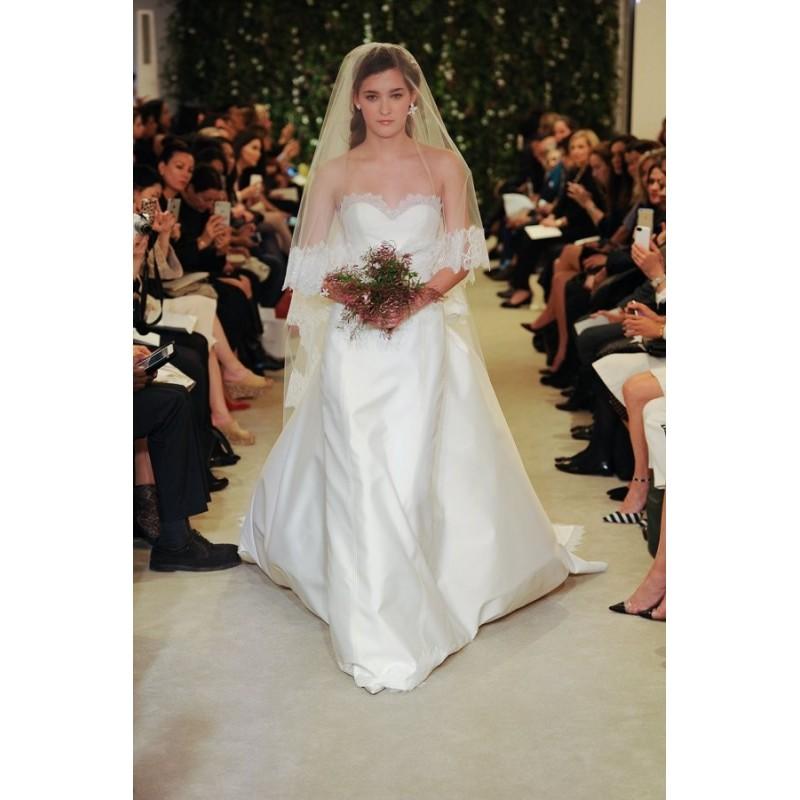 زفاف - Style Jacqueline by Carolina Herrera - Sleeveless Lace Sweetheart Floor length Dress - 2018 Unique Wedding Shop