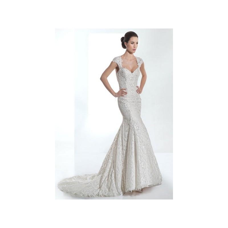 Hochzeit - Vestido de novia de Demetrios Modelo 1476 - 2014 Sirena Otros Vestido - Tienda nupcial con estilo del cordón