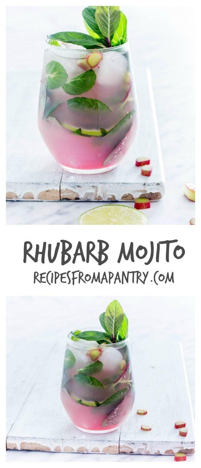 Wedding - Rhubarb Mojito