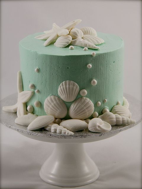زفاف - Sea Shell Cake