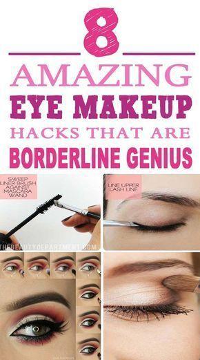 Hochzeit - 8 Amazing Eye Makeup Hacks That Are Borderline Genius