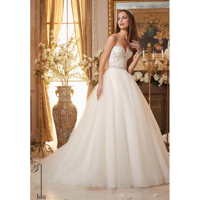 زفاف - White Blu Bridal by Mori Lee 5463 - Brand Wedding Store Online