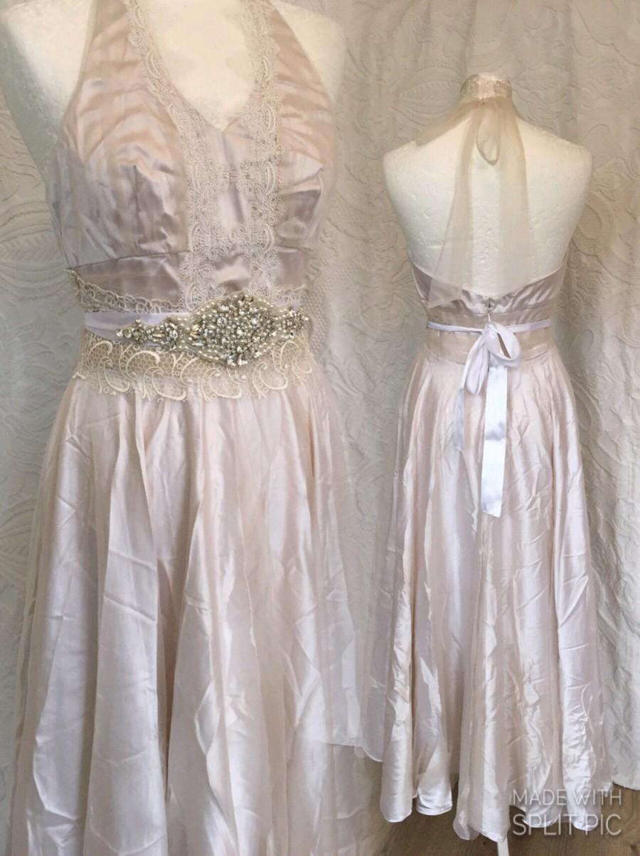 Wedding - SALE , 30 % Vintage inspired wedding dress .Alternative wedding, Vintage wedding gowns, Fairy dresses .