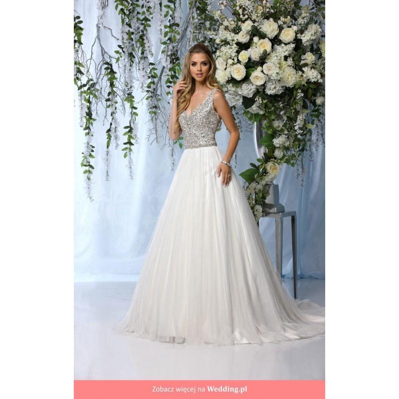 زفاف - Impression - 10371 Spring 2016 Floor Length V-neck A-line Sleeveless Long - Formal Bridesmaid Dresses 2018