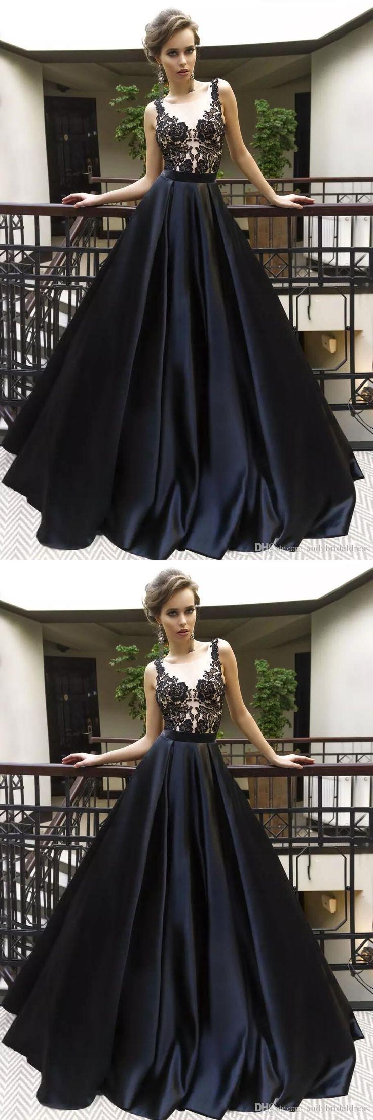 Wedding - Black Prom Dress 2018,Prom Dresses,Evening Gown, Graduation Party Dresses, Prom Dresses For Teens G361 From MeetBeauty