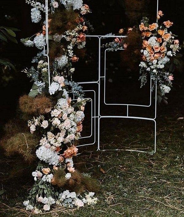 Свадьба - 40  Chic Geometric Wedding Ideas For 2018 Trends