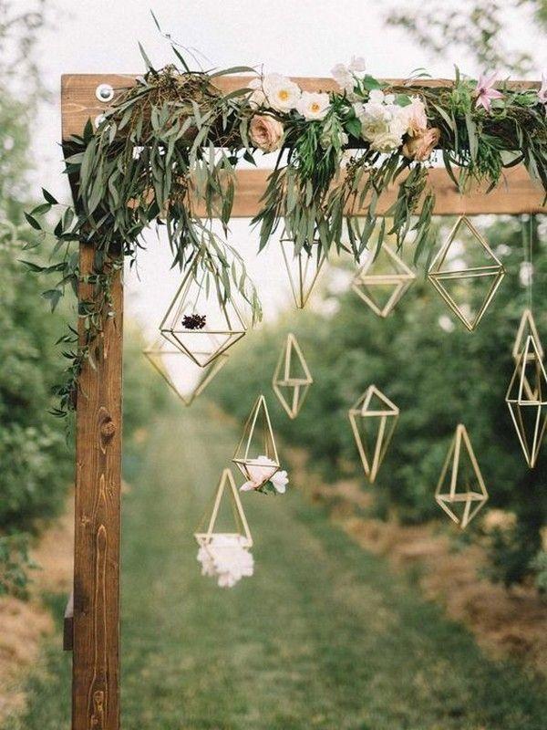 Mariage - 40  Chic Geometric Wedding Ideas For 2018 Trends