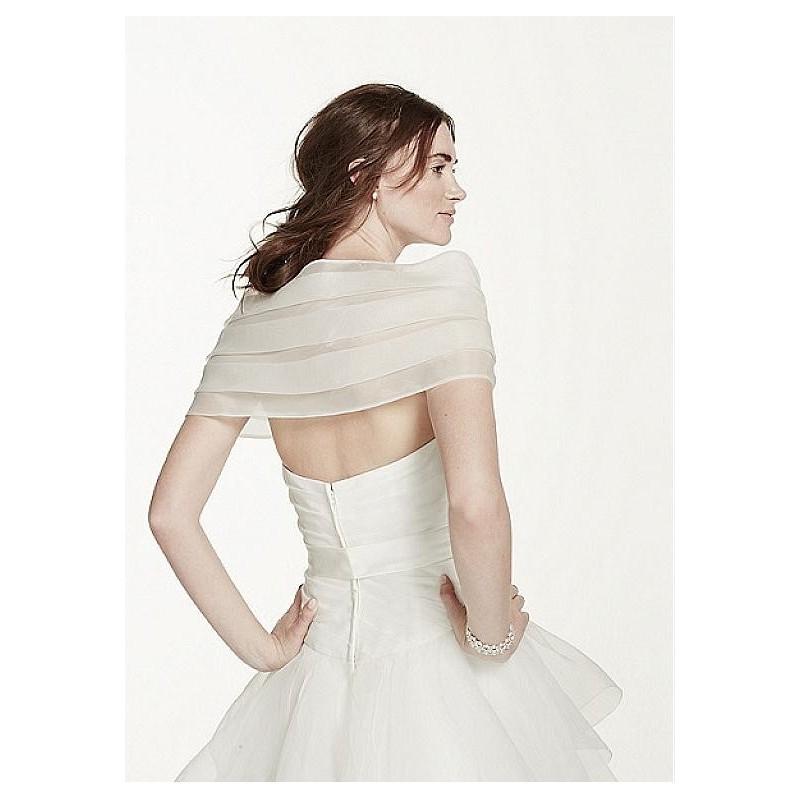 Hochzeit - Fabulous Organza Satin Women's Jacket Match Your Stunning Wedding Dress - overpinks.com
