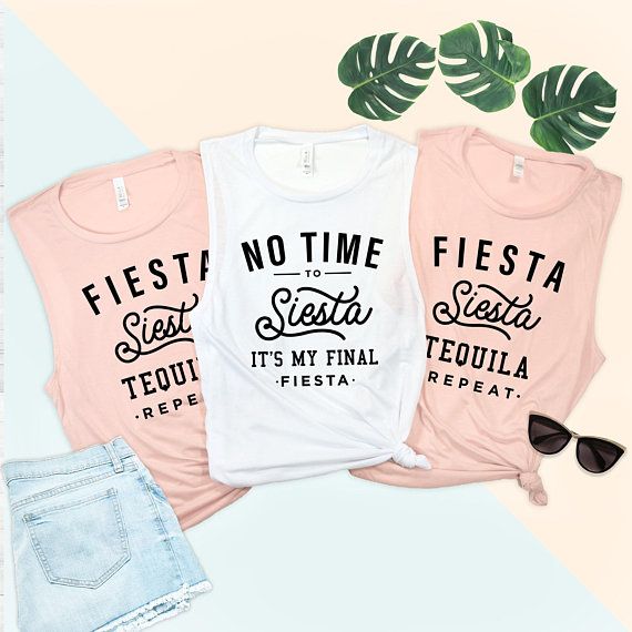 زفاف - Fiesta Siesta Tequila Repeat, Bachelorette Shirt, Bachelorette Party Shirts, Girls Trip Shirt, Girls Weekend Shirt, Vacation Shirt, Vacay