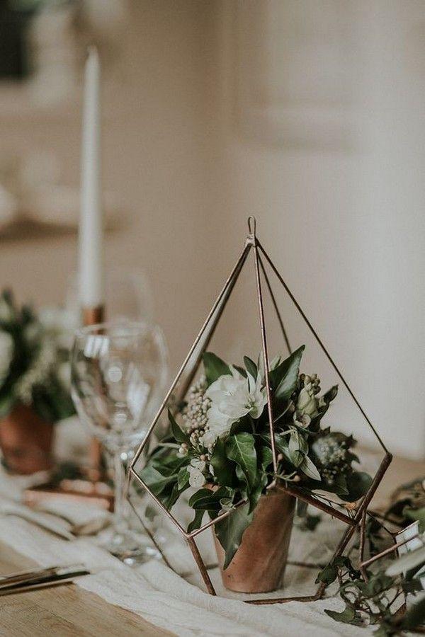 Свадьба - 40  Chic Geometric Wedding Ideas For 2018 Trends - Page 2 Of 2