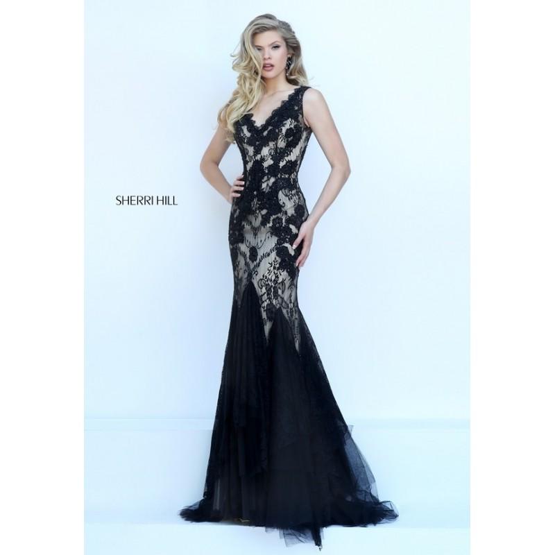 Mariage - Sherri Hill Prom Dresses Style 50285 -  Designer Wedding Dresses