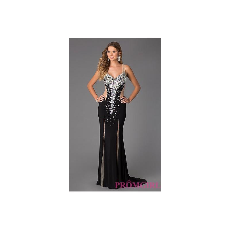 زفاف - JO-JVN-JVN98007 - Floor Length Jewel Embellished JVN by Jovani Dress - Bonny Evening Dresses Online 