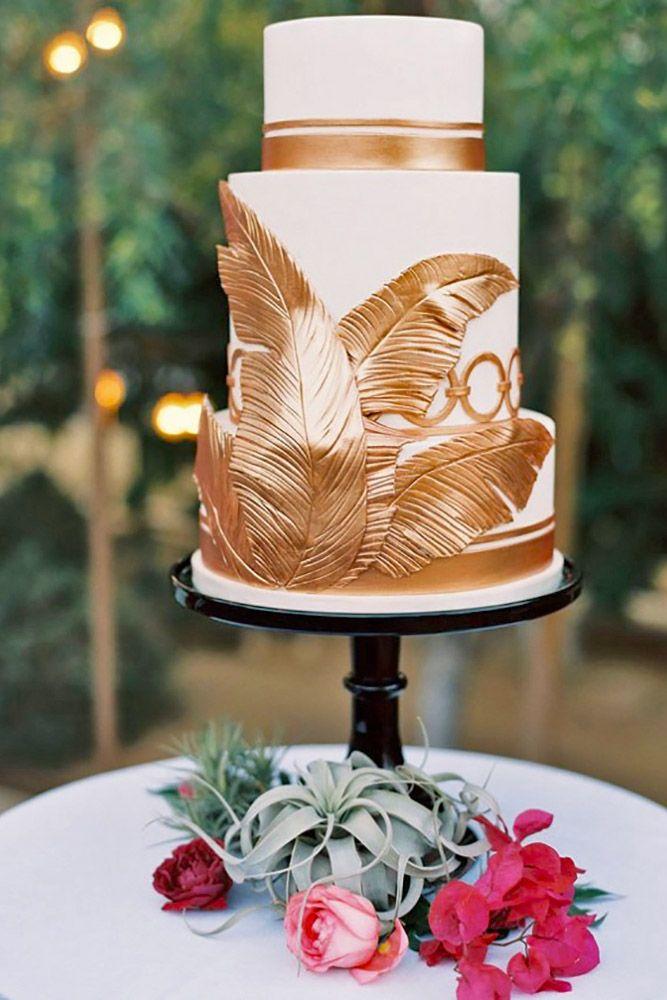 Wedding - 24 Tropical Wedding Cakes That Wow