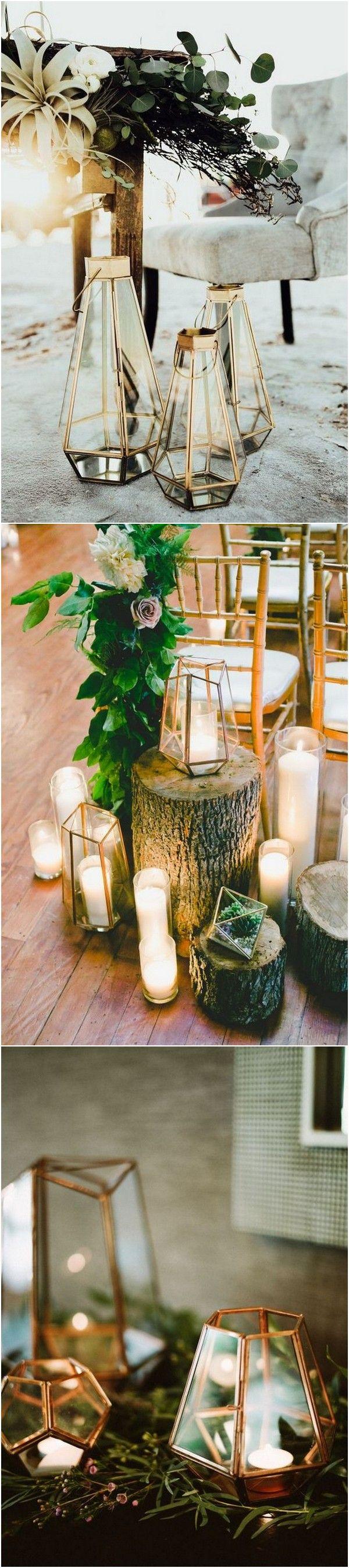 Wedding - 40  Chic Geometric Wedding Ideas For 2018 Trends - Page 4 Of 4