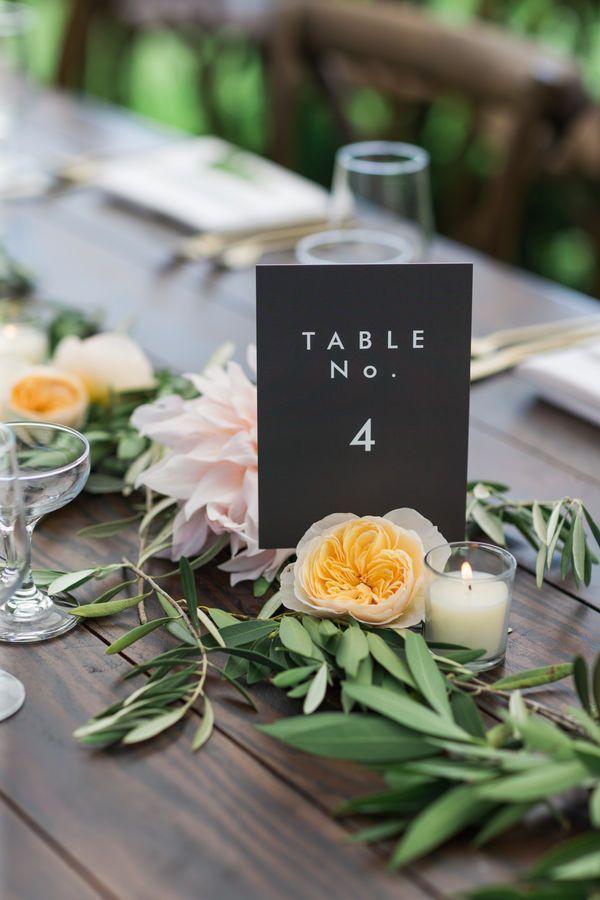 Hochzeit - Wedding Table Numbers