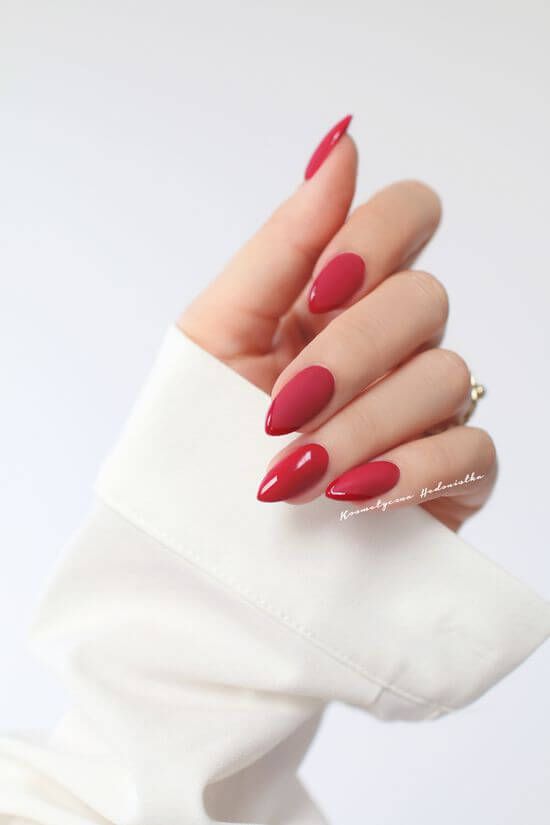 Wedding - 50 Creative Red Acrylic Nail Designs To Inspire You