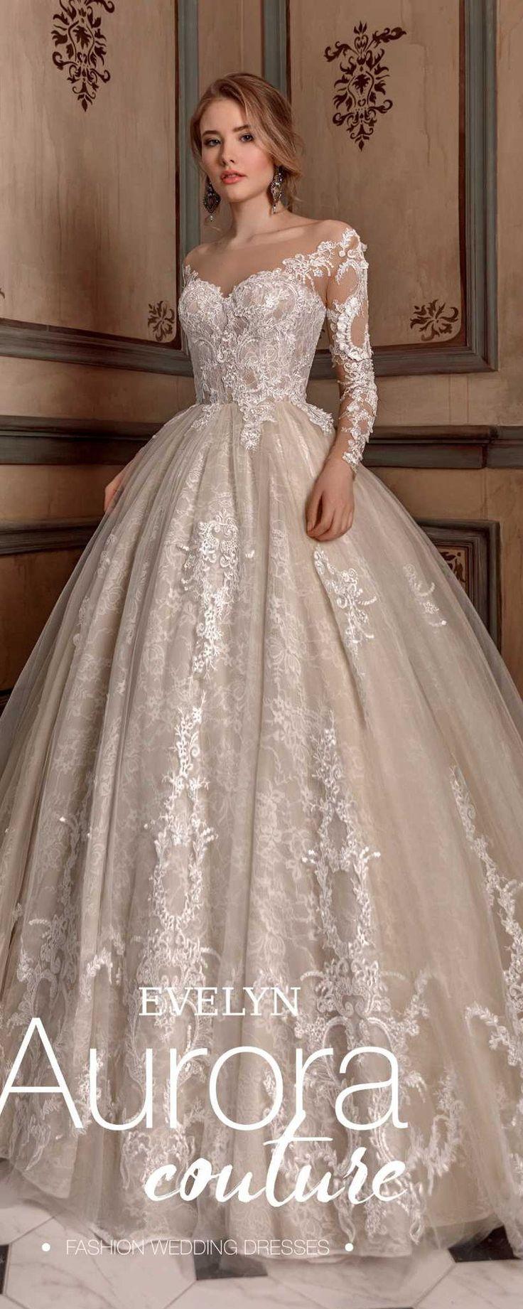 Hochzeit - Ball Gown, Wedding Dress, EVELYN, Wedding Dresses, Bridal Dress, Bridal Gown