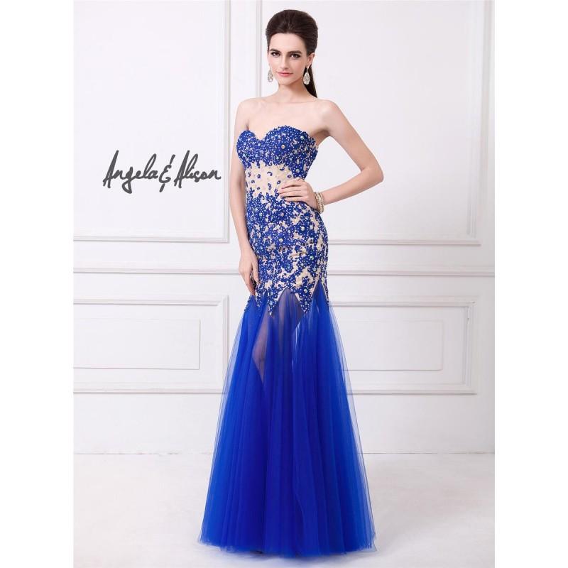 Mariage - Royal Blue Angela and Alison Long Prom 41089 Angela and Alison Long Prom - Rich Your Wedding Day