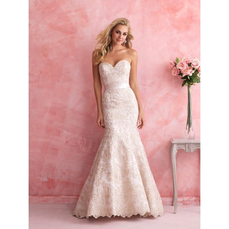 زفاف - Allure Romance Wedding Dresses - Style 2811 -  Designer Wedding Dresses
