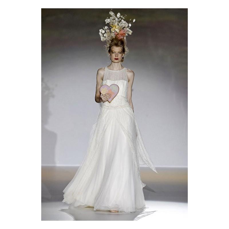 زفاف - Vestido de novia de Raimon Bundó Modelo Danza - Tienda nupcial con estilo del cordón