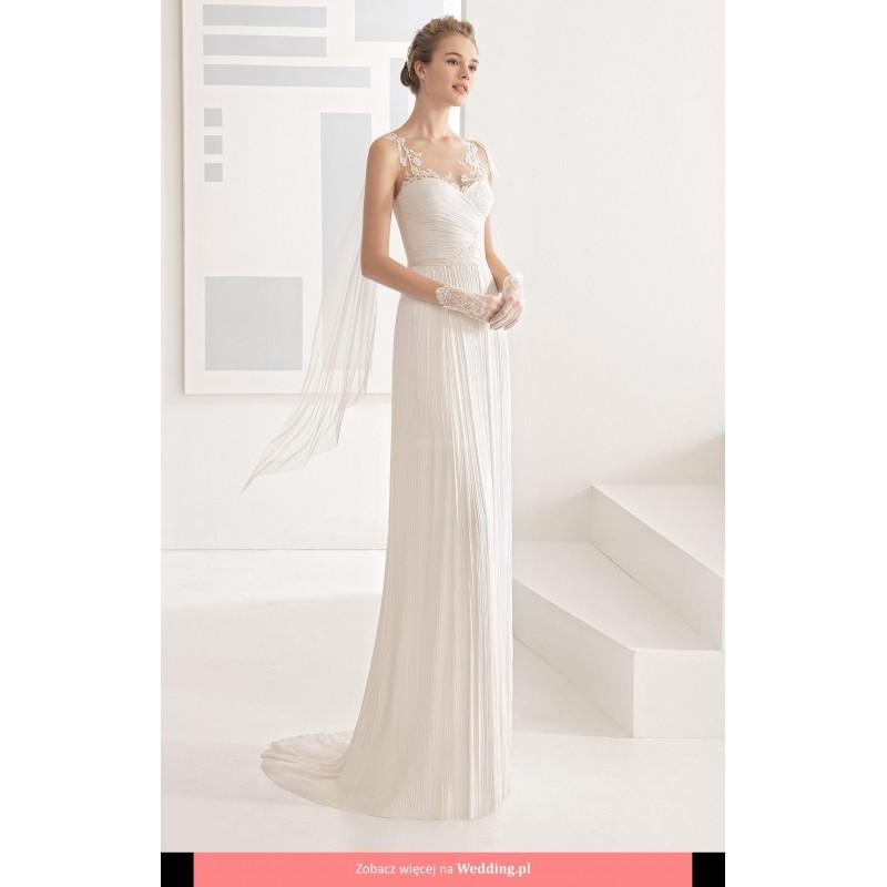 زفاف - Rosa Clara - Nadine 2017 Floor Length Boat Straight Sleeveless Short - Formal Bridesmaid Dresses 2018