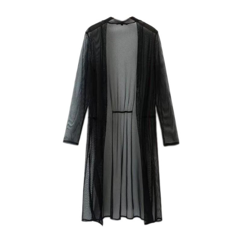 Wedding - Must-have Oversized Vogue Hollow Out Slimming Tulle Summer Sunproof Lace Top Cardigan Coat - Lafannie Fashion Shop