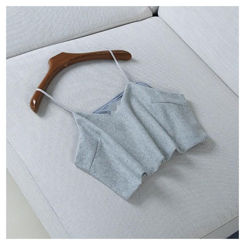 Wedding - Oversized One Color Summer Top Strappy Top Basics Underwear - Discount Fashion in beenono
