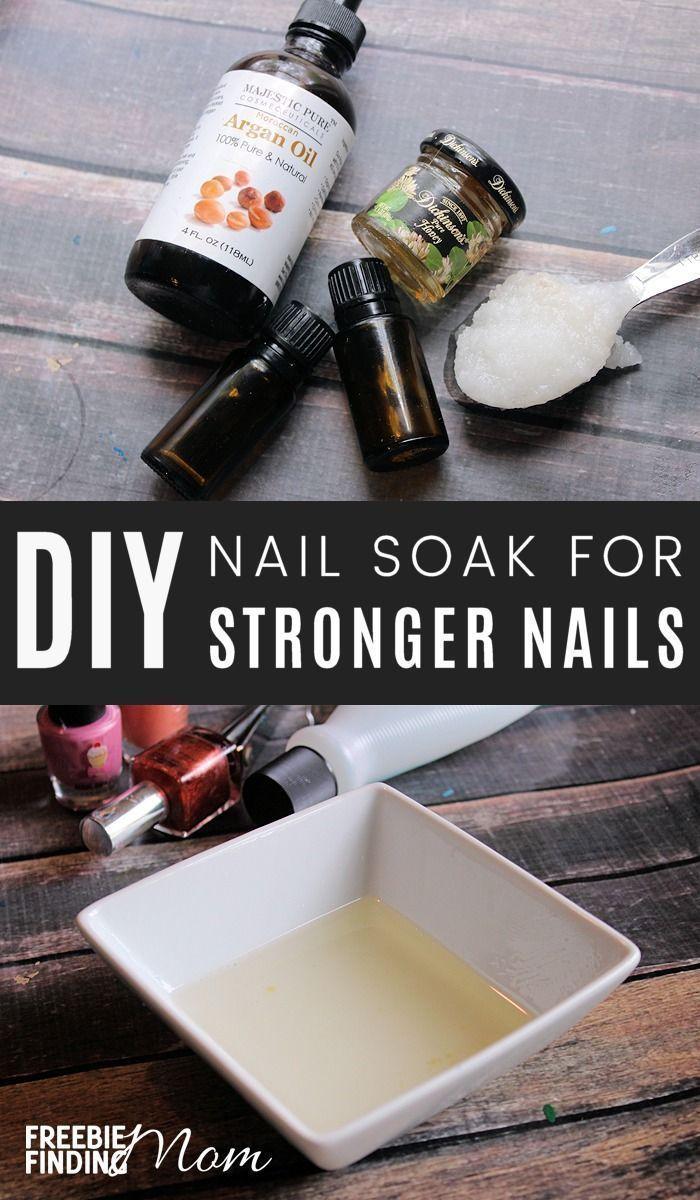 Свадьба - How To Strengthen Your Nails With Homemade Nail Soaks