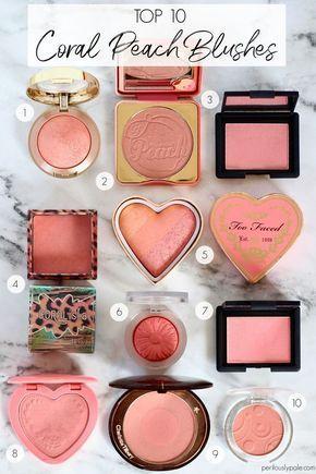Mariage - Top 10 Peachy Coral Blushes For Spring