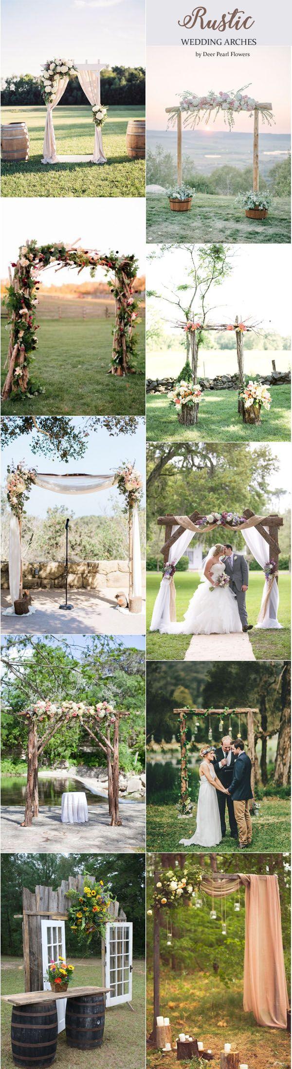 Mariage - 45 Amazing Wedding Ceremony Arches And Altars To Get Inspired