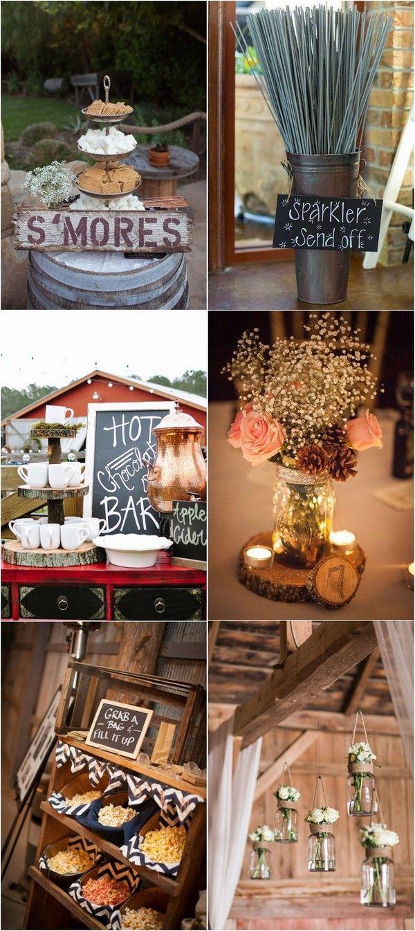 Mariage - 20 Gorgeous Ideas For A Rustic Barn Wedding