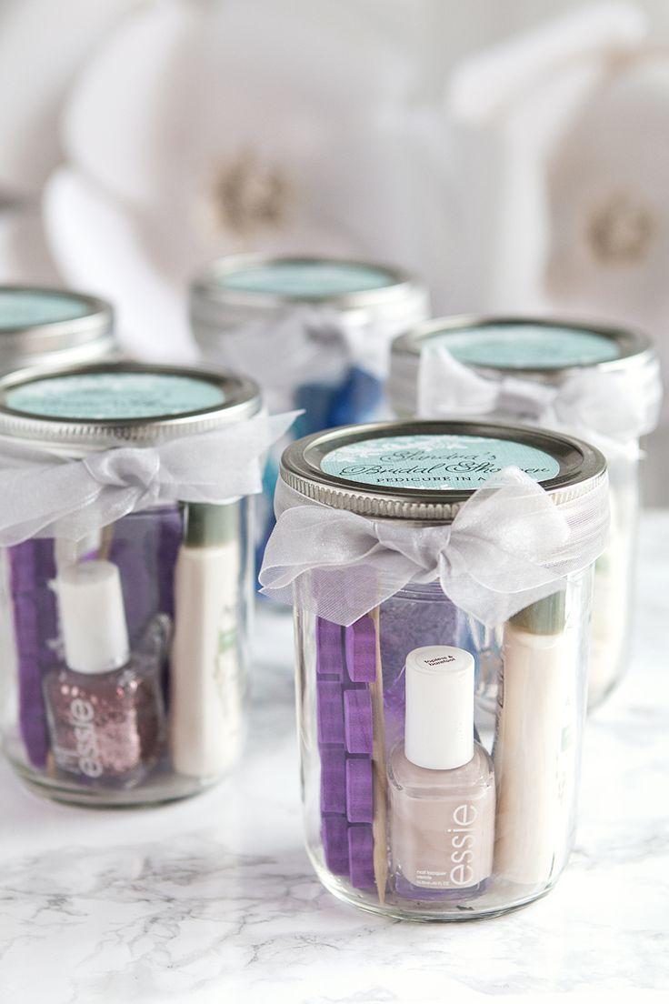 Mariage - Pedicure In A Jar Bridal Shower Favors