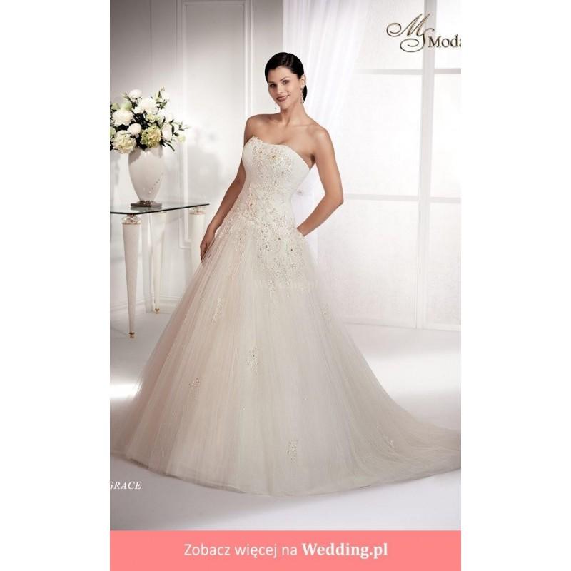زفاف - MS Moda - Grace 2014 Floor Length Straight Princess Sleeveless Long - Formal Bridesmaid Dresses 2018