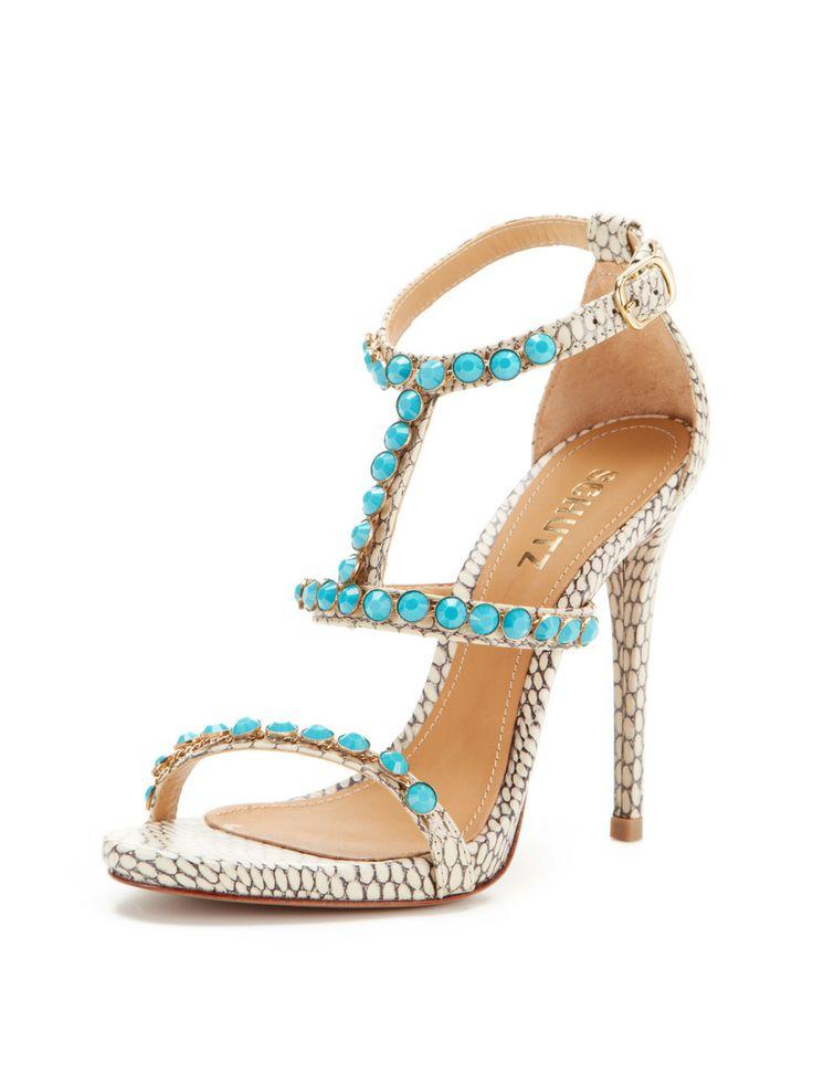 Mariage - Annamaria Beaded Strappy Sandal