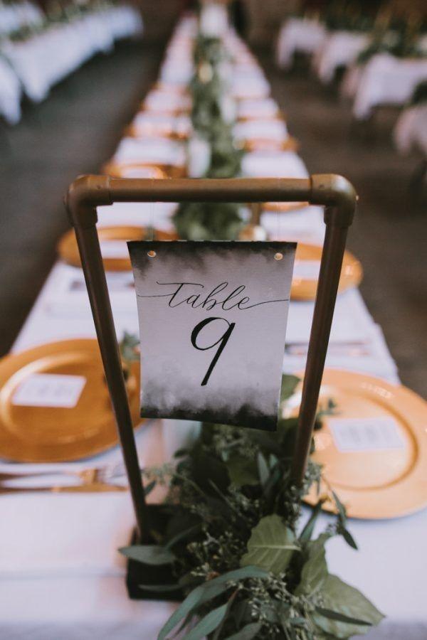 Wedding - Table Numbers