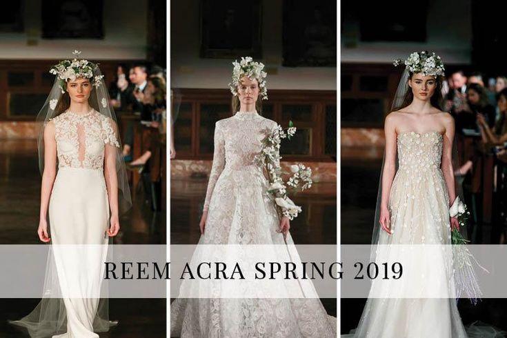زفاف - Reem Acra Spring 2019 Bridal Collection