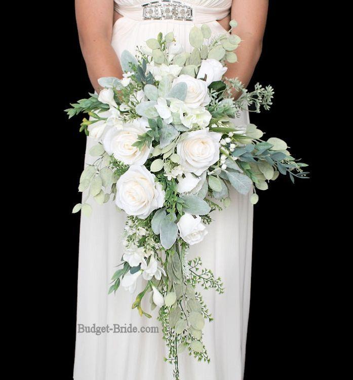 Wedding - 14 Amazing White Wedding Bouquet Photos You Will Love