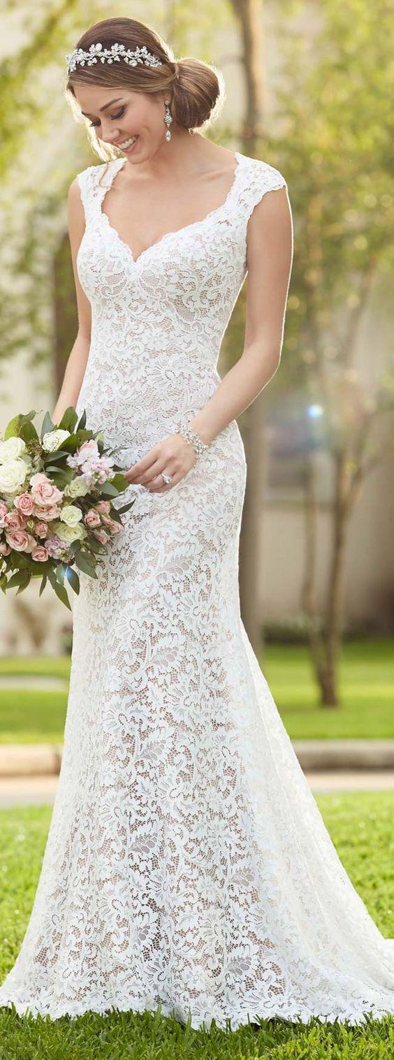 Свадьба - Lace Wedding Dresses Ideas