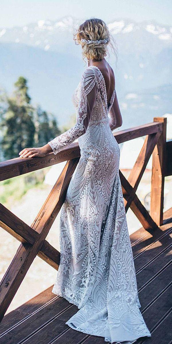 زفاف - 24 Lovely Lace Back Wedding Dresses