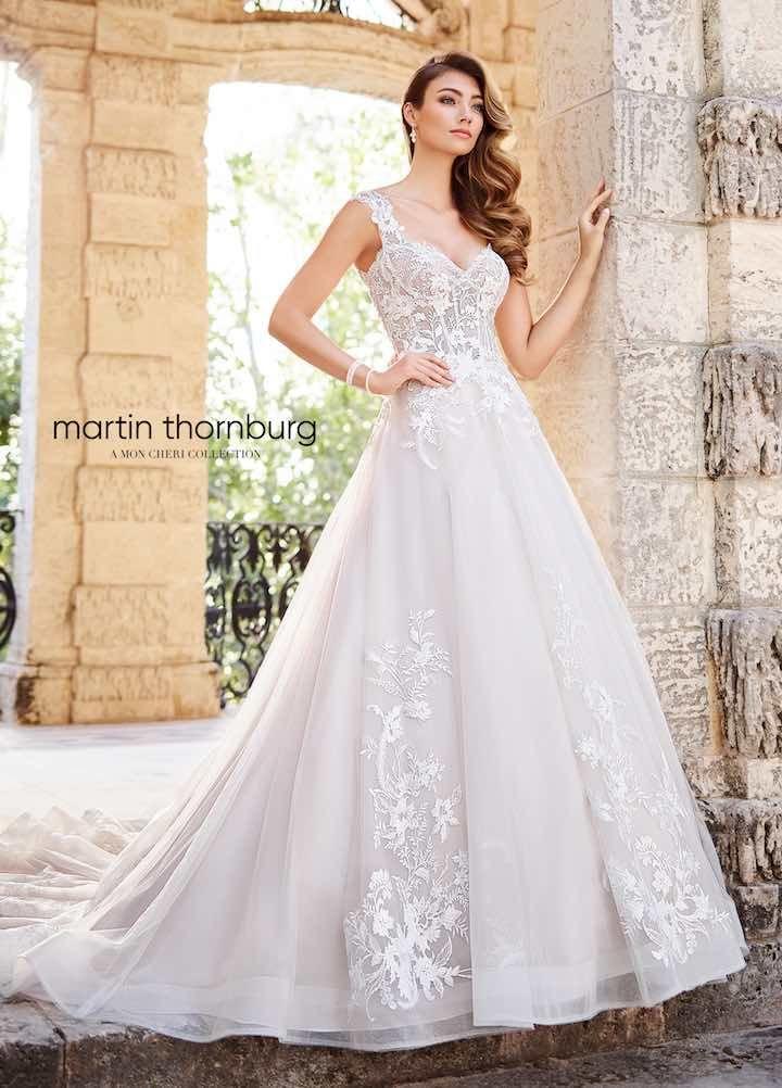 Hochzeit - Wedding Dress Inspiration - Martin Thornburg Collection Of Mon Cheri