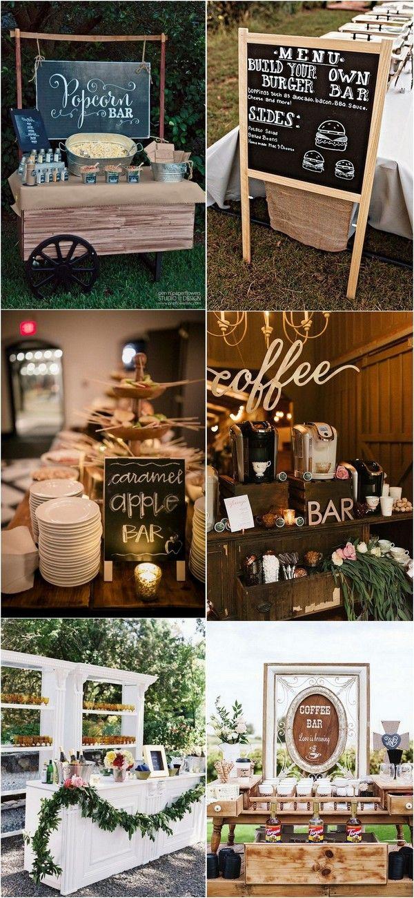 Mariage - Trending-15 Wedding Reception Bar Ideas For 2018 - Page 2 Of 2